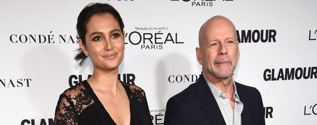 Emma Heming und Bruce Willis auf dem Red Carpet Emma Heming und Bruce Willis auf dem Red Carpet