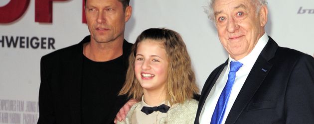 Til Schweiger, Emma Schweiger und Dieter Hallervorden Til Schweiger, Emma Schweiger und Dieter Hallervorden