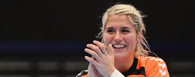 Estavana Polman bei einem Handballspiel Estavana Polman bei einem Handballspiel