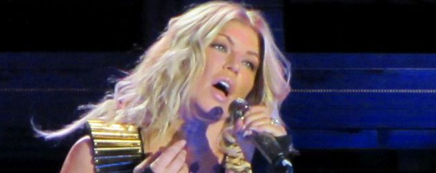 Fergie bei einem Auftritt in New York Fergie bei einem Auftritt in New York