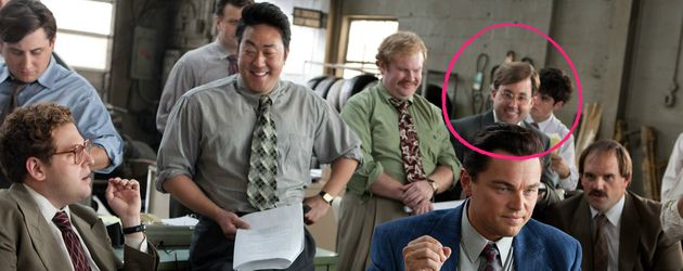 Filmszene aus "The Wolf of Wall Street" mit P.J. Byrne Filmszene aus "The Wolf of Wall Street" mit P.J. Byrne
