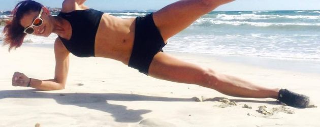 Fiona Erdmann beim Sport Fiona Erdmann beim Sport