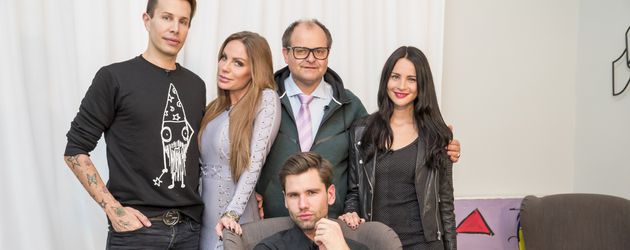 Florian Wess, Gina-Lisa Lohfink, Markus Majowski, Alexander "Honey" Keen und Nicole Mieth Florian Wess, Gina-Lisa Lohfink, Markus Majowski, Alexander "Honey" Keen und Nicole Mieth