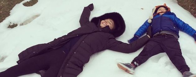 Miranda Kerr und Flynn Bloom Miranda Kerr und Flynn Bloom