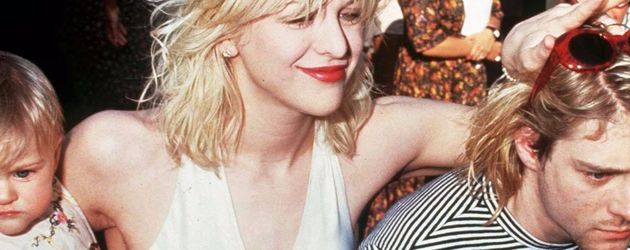 Courtney Love, Frances Bean und Kurt Cobain Courtney Love, Frances Bean und Kurt Cobain
