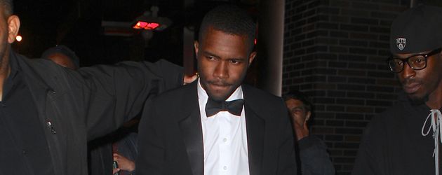Frank Ocean erreicht die After-Show-Party der MET-Gala im Mai 2016 in New York. Frank Ocean erreicht die After-Show-Party der MET-Gala im Mai 2016 in New York.