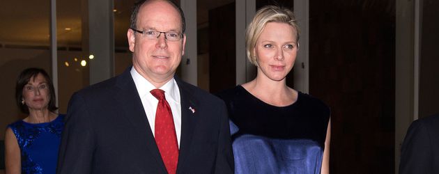 Fürstin Charlène und Albert II von Monaco Fürstin Charlène und Albert II von Monaco