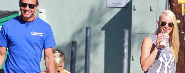 Gavin Rossdale mit Nanny Mindy Mann Gavin Rossdale mit Nanny Mindy Mann
