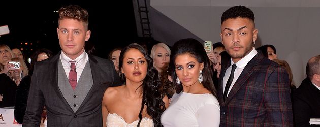"Geordie Shore"-Stars Scott Timlin, Marnie Simpson, Chloe November und Nathan Henry in London "Geordie Shore"-Stars Scott Timlin, Marnie Simpson, Chloe November und Nathan Henry in London