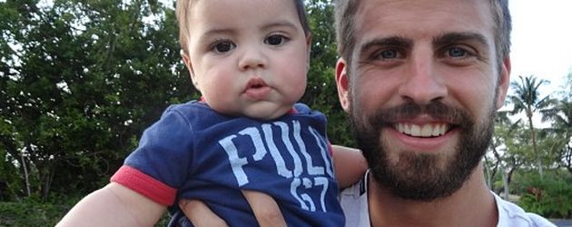 Gerard Piqué und Milan Piqué Mebarak Gerard Piqué und Milan Piqué Mebarak