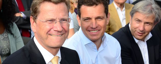 Guido Westerwelle und Michael Mronz Guido Westerwelle und Michael Mronz