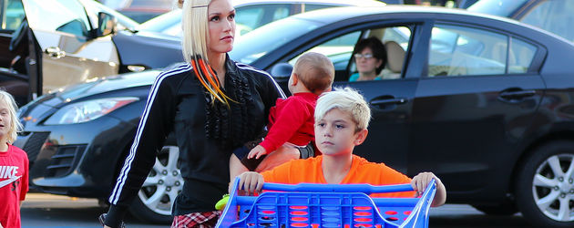 Gwen Stefani, Apollo Bowie Flynn Rossdale, Zuma Rossdale und Kingston Rossdale Gwen Stefani, Apollo Bowie Flynn Rossdale, Zuma Rossdale und Kingston Rossdale