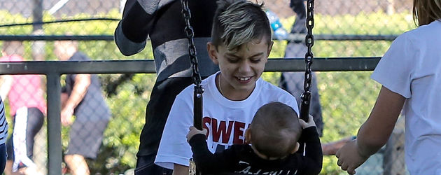 Gwen Stefani, Apollo Bowie Flynn Rossdale und Kingston Rossdale Gwen Stefani, Apollo Bowie Flynn Rossdale und Kingston Rossdale