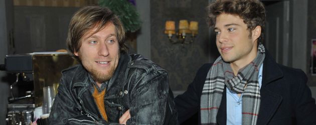 Merlin Leonhardt und Jascha Rust bei GZSZ Merlin Leonhardt und Jascha Rust bei GZSZ