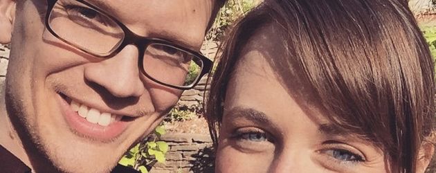 Hank Green mit seiner Frau Katherine Hank Green mit seiner Frau Katherine