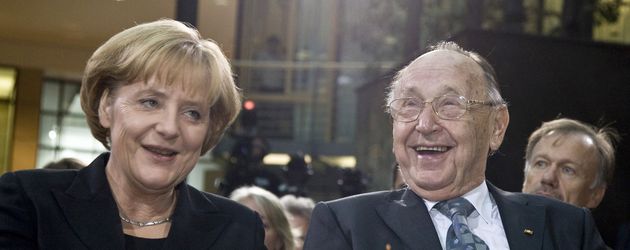 Angela Merkel und Hans-Dietrich Genscher Angela Merkel und Hans-Dietrich Genscher