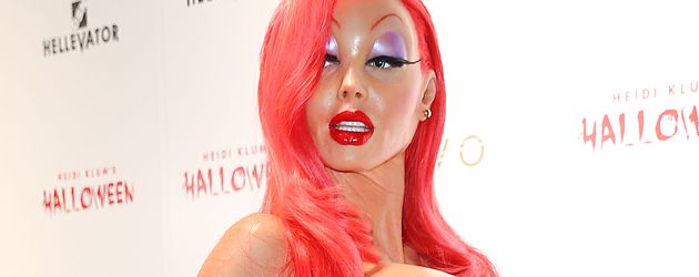 Heidi Klum als Jessica Rabbit an Halloween 2015 Heidi Klum als Jessica Rabbit an Halloween 2015