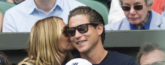 Heidi Klum und Vito Schnabel beim Wimbledon-Halbfinale 2016 Heidi Klum und Vito Schnabel beim Wimbledon-Halbfinale 2016