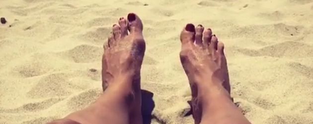 Heidi Klum am Strand Heidi Klum am Strand
