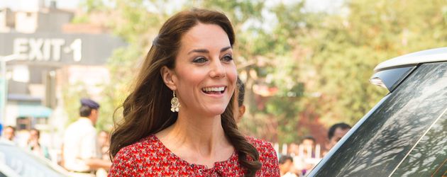 Herzogin Kate während der Indienreise im Frühjahr 2016 Herzogin Kate während der Indienreise im Frühjahr 2016