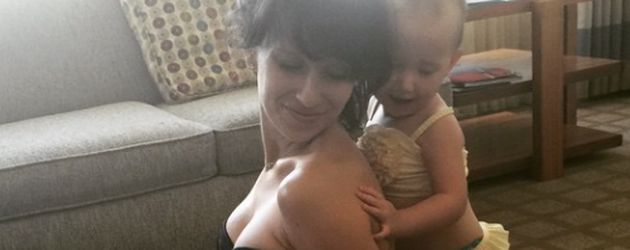 Hilaria Baldwin und Carmen Baldwin Hilaria Baldwin und Carmen Baldwin