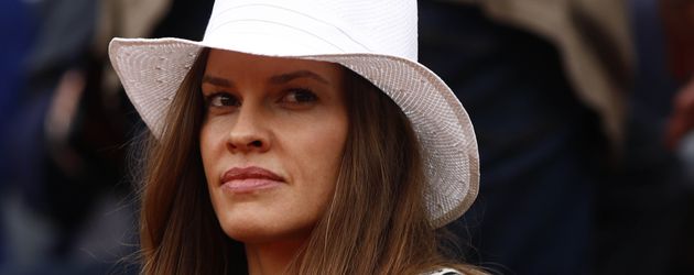 Hilary Swank bei den French Opens in Paris Hilary Swank bei den French Opens in Paris