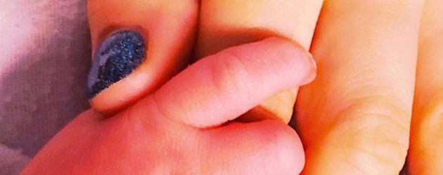 Holly Madison mit ihrem Baby im August 2016 Holly Madison mit ihrem Baby im August 2016