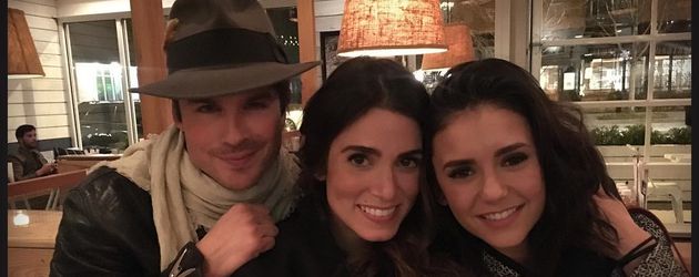 Ian Somerhalder, Nikki Reed und Nina Dobrev Ian Somerhalder, Nikki Reed und Nina Dobrev
