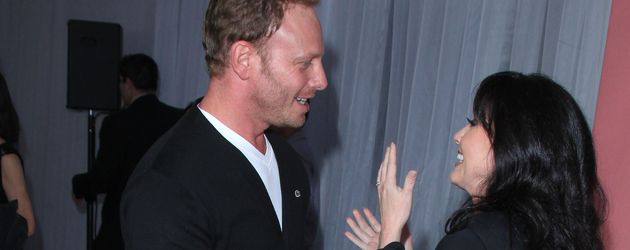 Ian Ziering und Shannen Doherty, ehemalige "Beverly Hills, 90210"-Kollegen Ian Ziering und Shannen Doherty, ehemalige "Beverly Hills, 90210"-Kollegen