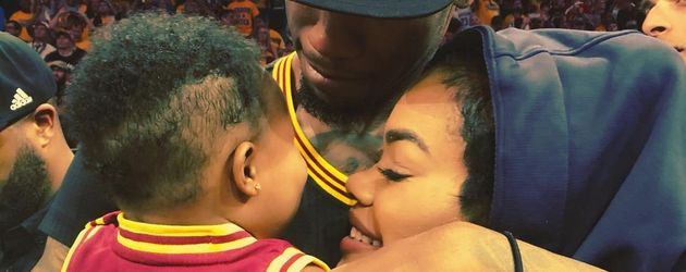 Iman Shumpert, Teyana Taylor und Tochter Iman Tayla Shumpert Jr. Iman Shumpert, Teyana Taylor und Tochter Iman Tayla Shumpert Jr.