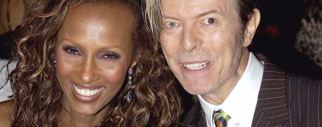 Iman und David Bowie im Jahr 2003 Iman und David Bowie im Jahr 2003