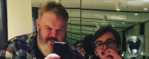 Isaac Hempstead-Wright und Kristian Nairn Isaac Hempstead-Wright und Kristian Nairn