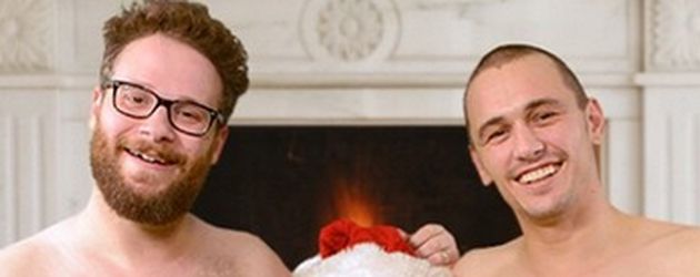 Seth Rogen und James Franco beim Weihnachtsmann Seth Rogen und James Franco beim Weihnachtsmann