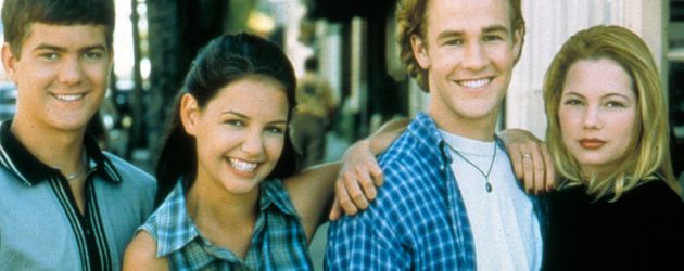 Katie Holmes, Joshua Jackson und James Van der Beek Katie Holmes, Joshua Jackson und James Van der Beek