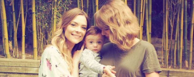 Taylor Swift, Jaime King und Leo Thames Newman Taylor Swift, Jaime King und Leo Thames Newman