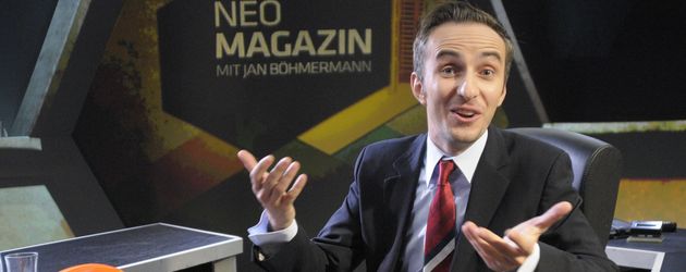 Jan Böhmermann im "Neo Magazin Royal"-Studio Jan Böhmermann im "Neo Magazin Royal"-Studio