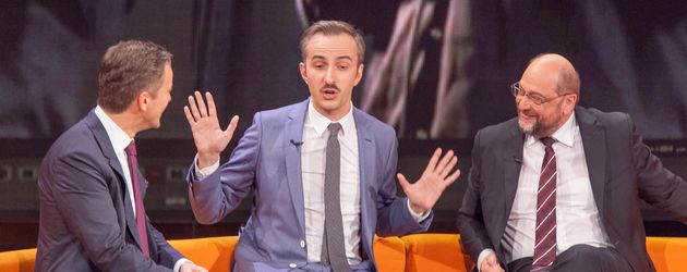Jan Böhmermann und Markus Lanz Jan Böhmermann und Markus Lanz