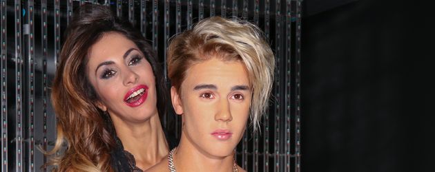 Janina Youssefian bei der Einweihung der Wachsfigur von Justin Bieber im Madame Tussauds Berlin Janina Youssefian bei der Einweihung der Wachsfigur von Justin Bieber im Madame Tussauds Berlin