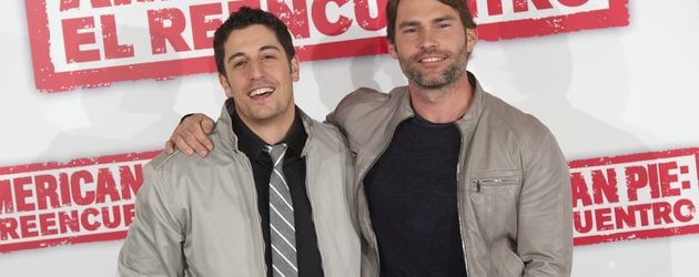 Jason Biggs und Seann William Scott bei der Premiere zu "American Pie: Klassentreffen" Jason Biggs und Seann William Scott bei der Premiere zu "American Pie: Klassentreffen"