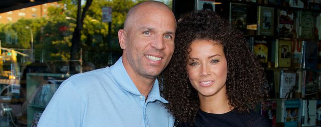Jason Kidd mit seiner Frau Porschla Jason Kidd mit seiner Frau Porschla