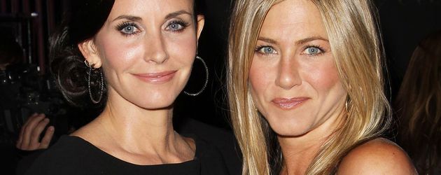 Jennifer Aniston und Courteney Cox Jennifer Aniston und Courteney Cox