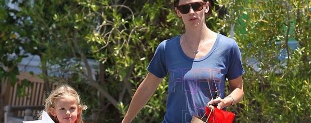 Violet Affleck und Jennifer Garner im Jahr 2010 Violet Affleck und Jennifer Garner im Jahr 2010