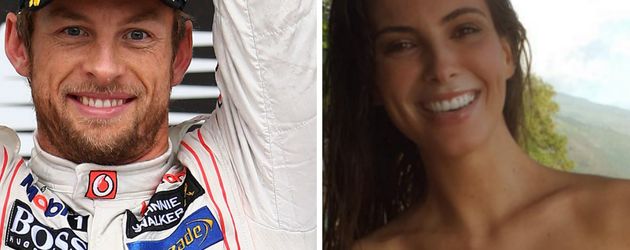 Jenson Button und Brittny Ward Jenson Button und Brittny Ward