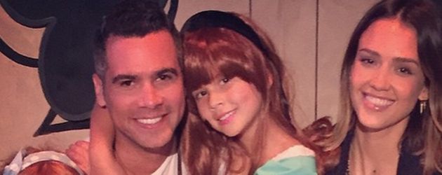 Jessica Alba und Cash Warren mit den beiden Kindern Jessica Alba und Cash Warren mit den beiden Kindern