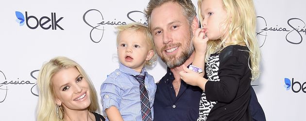 Jessica Simpson, Ace Knute Johnson, Eric Johnson und Maxwell Drew Johnson Jessica Simpson, Ace Knute Johnson, Eric Johnson und Maxwell Drew Johnson