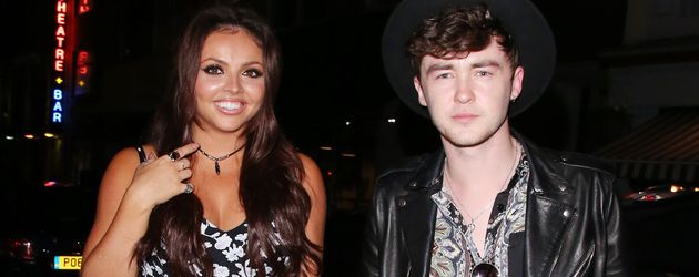 Jesy Nelson und Jake Roche in Soho, London Jesy Nelson und Jake Roche in Soho, London