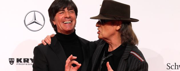 Joachim Löw und Udo Lindenberg beim Bambi 2016 Joachim Löw und Udo Lindenberg beim Bambi 2016