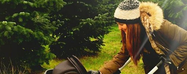 Johanna Klum unterwegs mit dem Kindewagen Johanna Klum unterwegs mit dem Kindewagen