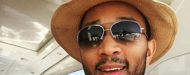 John Legend mit seiner Tochter Luna John Legend mit seiner Tochter Luna