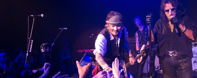 Johnny Depp und Alice Cooper Johnny Depp und Alice Cooper
